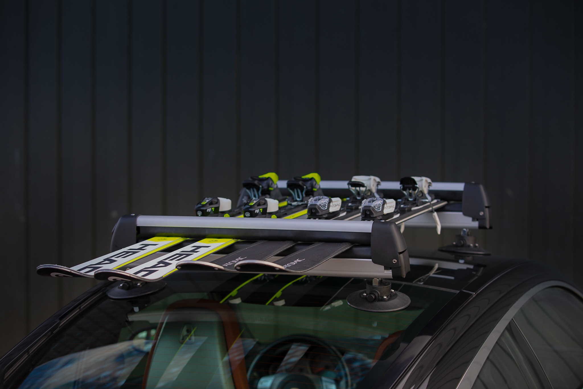 skistativ vakuum sugekoppfeste tesla model s